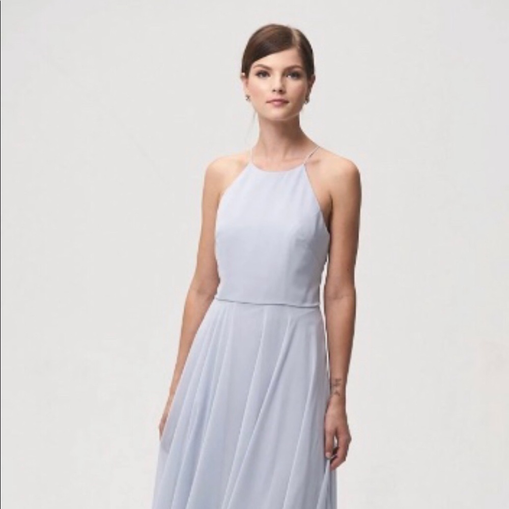 Jenny Yoo, Luca Bridesmaid Dress in Mineral, Sz8